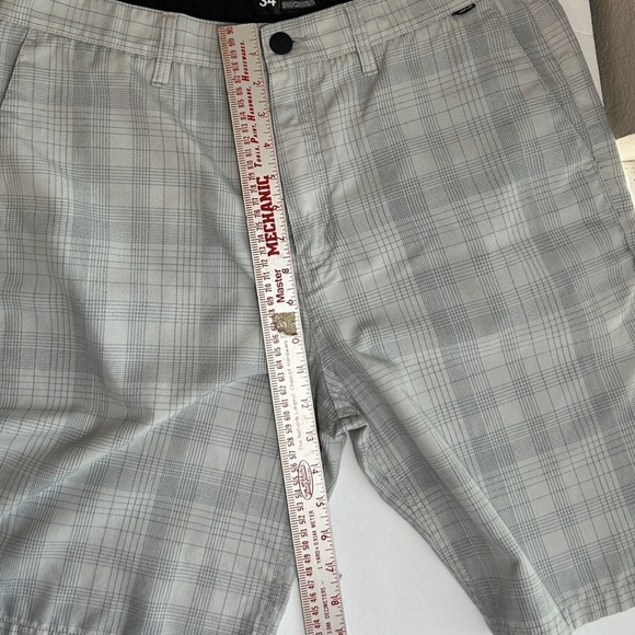 Hurley Men’s Shorts Size 34 Gray Patterned - Picture 5 of 12